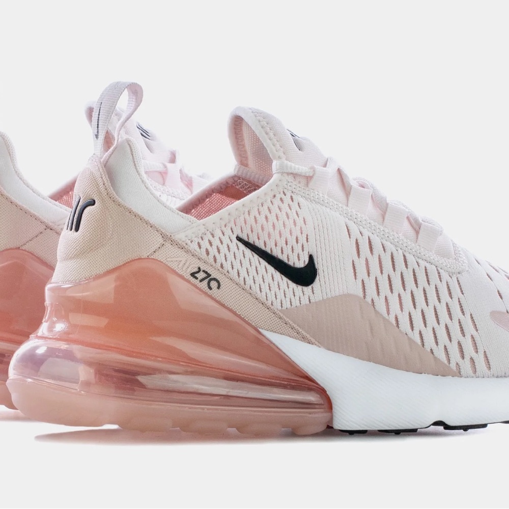 Nike Air Max 270 Women’s Size 8.5 Light Pink Black Sneakers Running Shoes NIB - Picture 4 of 4